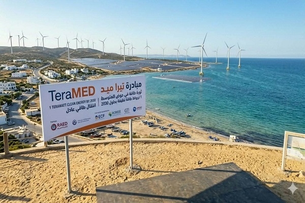 ثورة طاقية في حوض المتوسط: مبادرة "  TeraMED "  نحو مستقبل  أخضر وعادل بحلول 2030