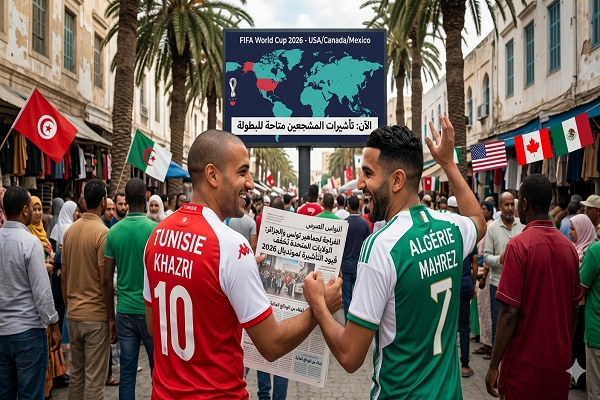 مونديال 2026.. واشنطن تفتح أبوابها لجماهير تونس والجزائر بإجراءات تأشيرة "ميسّرة"